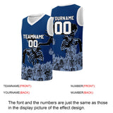 Custom basketball jersey for men and women. Stitched and printed name, number and logo