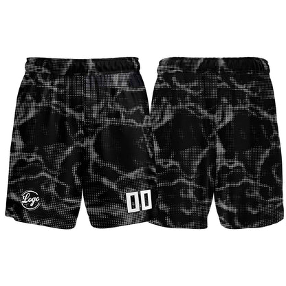 Custom Black Grey Basketball Jersey Uniform Suit Printed Your Logo Name Number