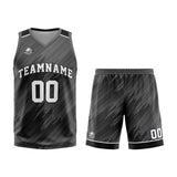 Custom Grey Basketball Jersey Uniform Suit Printed Your Logo Name Number