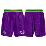 Custom Purple Green Basketball Jersey Uniform Suit Printed Your Logo Name Number