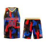 Custom Red Royal Basketball Jersey Uniform Suit Printed Your Logo Name Number