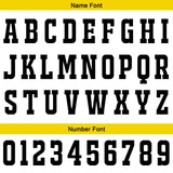 Custom White Yellow Basketball Jersey Uniform Suit Printed Your Logo Name Number