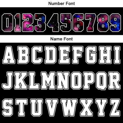 Custom Black Starry Sky Hooded T-Shirt Short Sleeve Hoodies for Men Women Shirts with Hoods Printed Name Logo