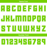 Custom Neon Green Basketball Jersey Uniform Suit Printed Your Logo Name Number