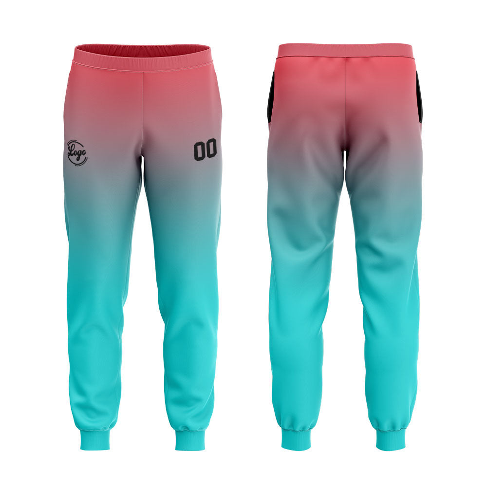 Custom Azure Sports hoodie Sweatshirt Set for Men Women Youth Tops and Pants Set Tracksuit