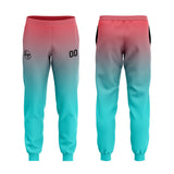 Custom Azure Sports hoodie Sweatshirt Set for Men Women Youth Tops and Pants Set Tracksuit