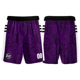 Custom Black Purple Basketball Jersey Uniform Suit Printed Your Logo Name Number