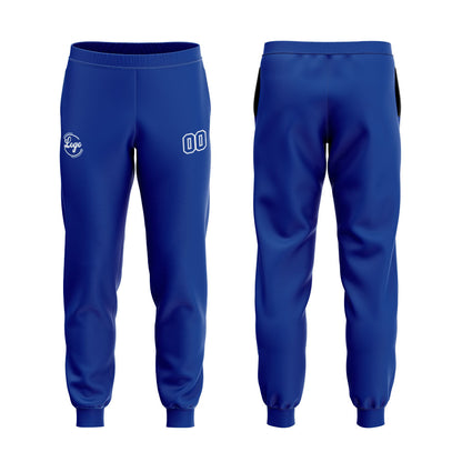 Custom Red Navy Hoodie Sweatshirt Set for Men Women Youth Tops and Pants Set Tracksuit