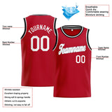 Custom Stitched Basketball Jersey for Men, Women And Kids Red-White-Gray-Black