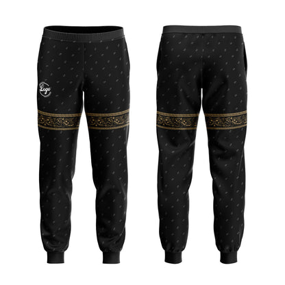 Custom Black  Sports hoodie Sweatshirt Set for Men Women Youth Tops and Pants Set Tracksuit