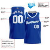 Custom Stitched Basketball Jersey for Men, Women  And Kids Royal-White-Light Blue