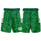 Custom Green Basketball Jersey Uniform Suit Printed Your Logo Name Number