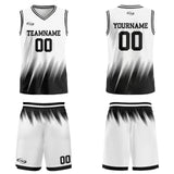 Custom White Black Basketball Jersey Uniform Suit Printed Your Logo Name Number