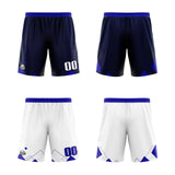 Custom Royal Reversible Basketball Suit for Adults and Kids Personalized Jersey