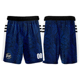Custom Black Blue Basketball Jersey Uniform Suit Printed Your Logo Name Number