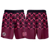 Custom Plum Red Basketball Jersey Uniform Suit Printed Your Logo Name Number