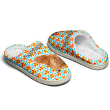 Custom Your Own Personalized Cotton Slippers for Dog Cat Lover Add Any Text Photoes Orange Star