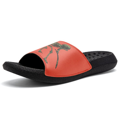 Customized Basketball Slippers With Added Patterns, Name Number Logo