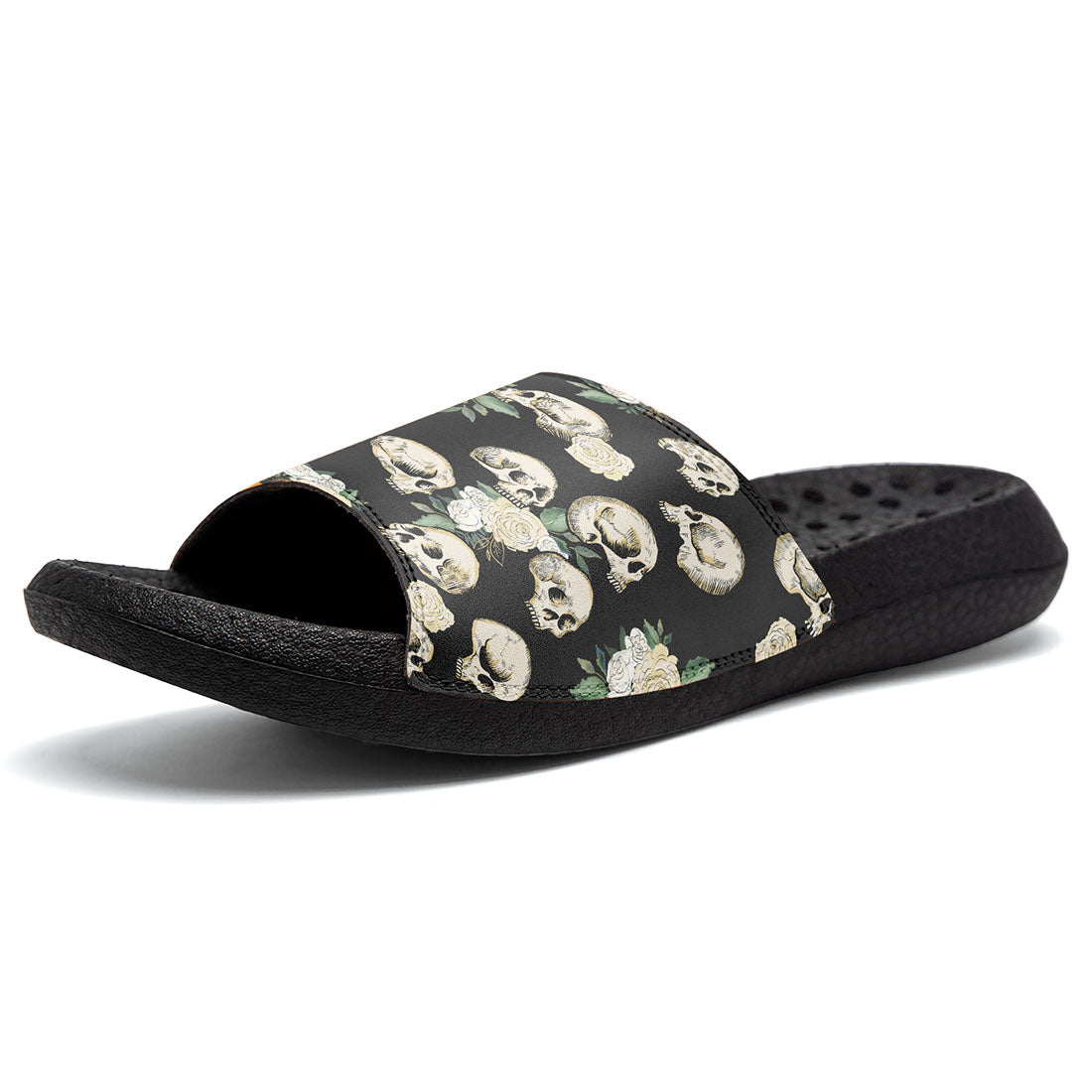 Customized Basketball Slippers With Added Patterns, Name Number Logo