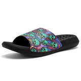 Customized Basketball Slippers With Added Patterns, Name Number Logo
