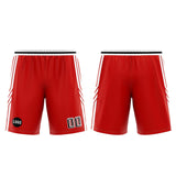 Custom Red Black Basketball Jersey Uniform Suit Printed Your Logo Name Number