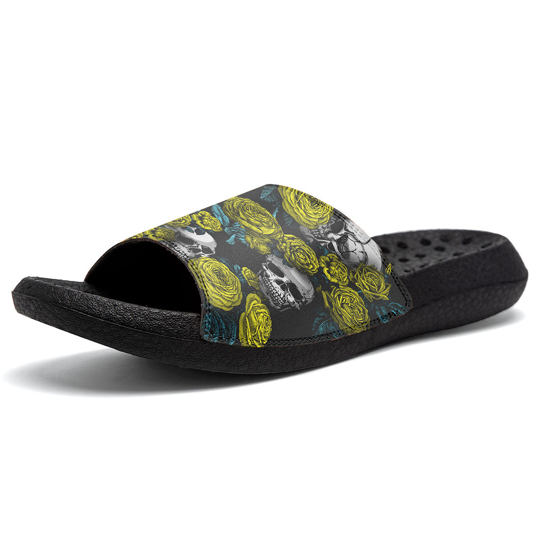 Customized Basketball Slippers With Added Patterns, Name Number Logo