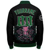 Custom Varsity Jacket Letterman jacket for Men, Women and Youth Green