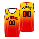 Custom Basketball Jersey Personalized Stitched Team Name Number Logo Red&Black