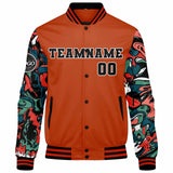 Custom Varsity Jacket Letterman jacket for Men, Women and Youth Orange