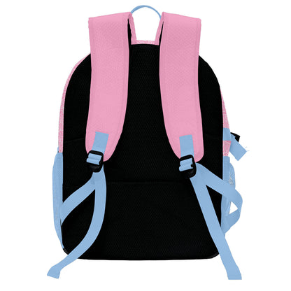 Custom Pink Blue Basketball Soccer Backpack Personalized Player Names Numbers Team Logo #BB-0919-0028