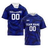 Custom Royal Short Sleeve Hoodies for Men Women Shirts with Hoods Printed Name Logo