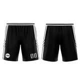 Custom Black Basketball Jersey Uniform Suit Printed Your Logo Name Number
