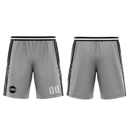 Custom Gray Basketball Jersey Uniform Suit Printed Your Logo Name Number