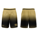 Custom Black Light Brown Gradient Basketball Jersey Uniform Suit Printed Your Logo Name Number