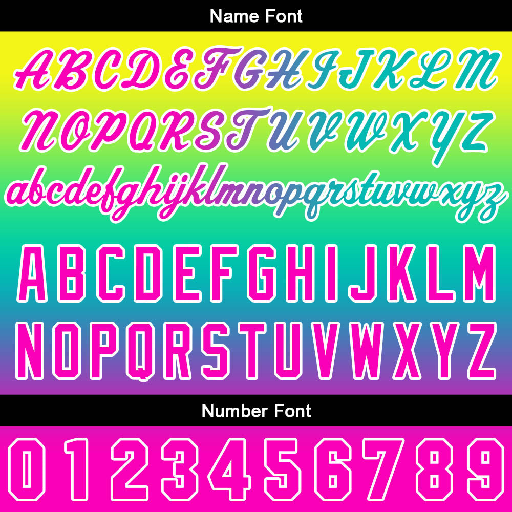 Custom Gradient Hoodie For Man Woman Girl Boy Print Your Logo Name Number Gelb Grün
