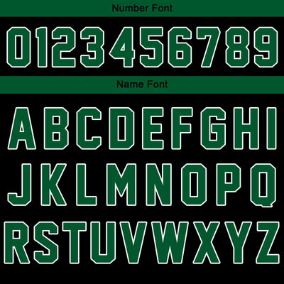 Custom Varsity Jacket Letterman jacket for Men, Women and Youth Green Black