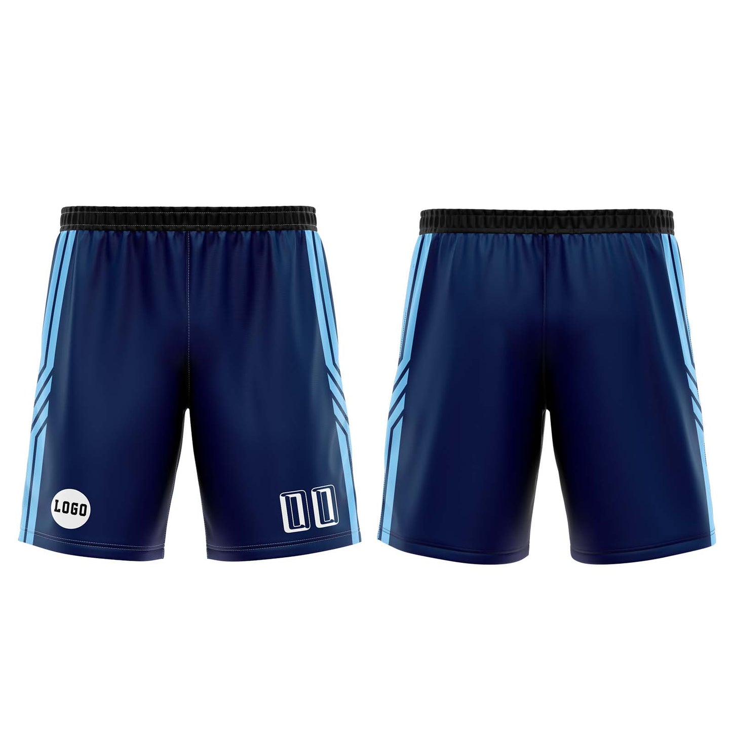 Custom Navy Basketball Jersey Uniform Suit Printed Your Logo Name Number