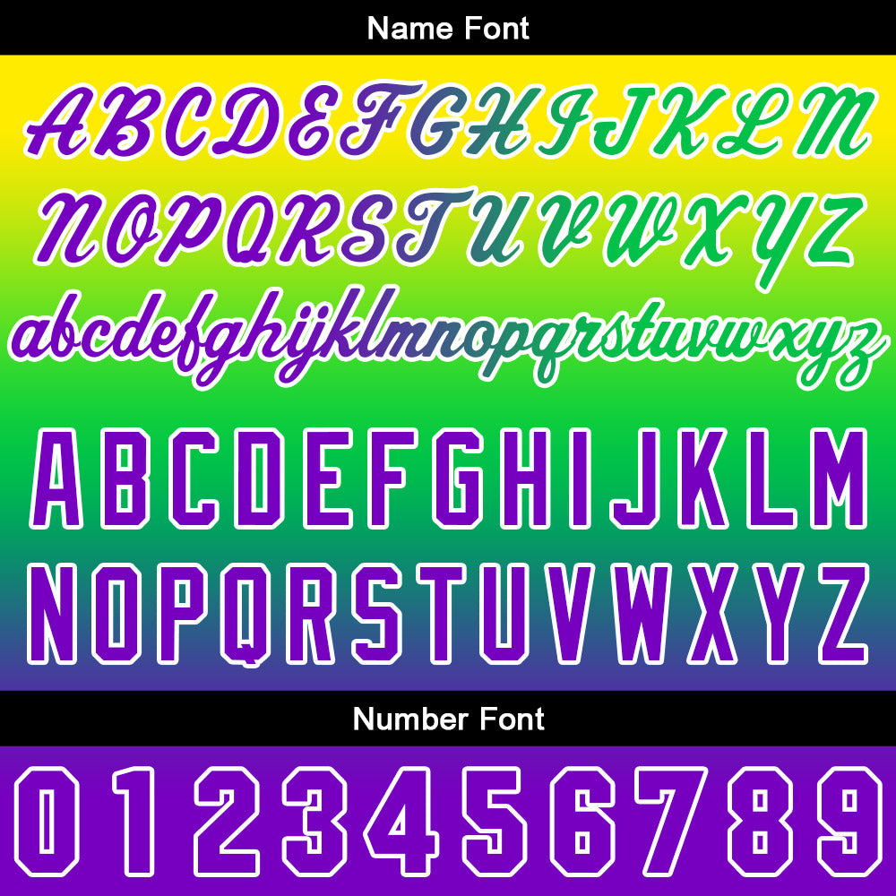 Custom Gradient Hoodie For Man Woman Girl Boy Print Your Logo Name Number Gelb Grün Blau