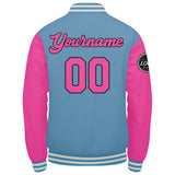 Custom Varsity Jacket Letterman jacket for Men, Women and Youth Pink