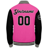 Custom Varsity Jacket Letterman jacket for Men, Women and Youth Pink