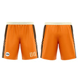 Custom Orange Basketball Jersey Uniform Suit Printed Your Logo Name Number
