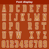 Custom Burnt Orange Basketball Jersey Uniform Suit Printed Your Logo Name Number