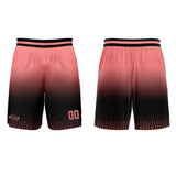 Custom Black Pink Gradient Basketball Jersey Uniform Suit Printed Your Logo Name Number