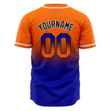 Custom Gradient Baseball Jerseys Personalized Name Number Logo