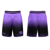 Custom Black Purple Gradient Basketball Jersey Uniform Suit Printed Your Logo Name Number