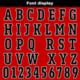 Custom Red Basketball Jersey Uniform Suit Printed Your Logo Name Number