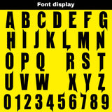 Custom Black Yellow Basketball Jersey Uniform Suit Printed Your Logo Name Number