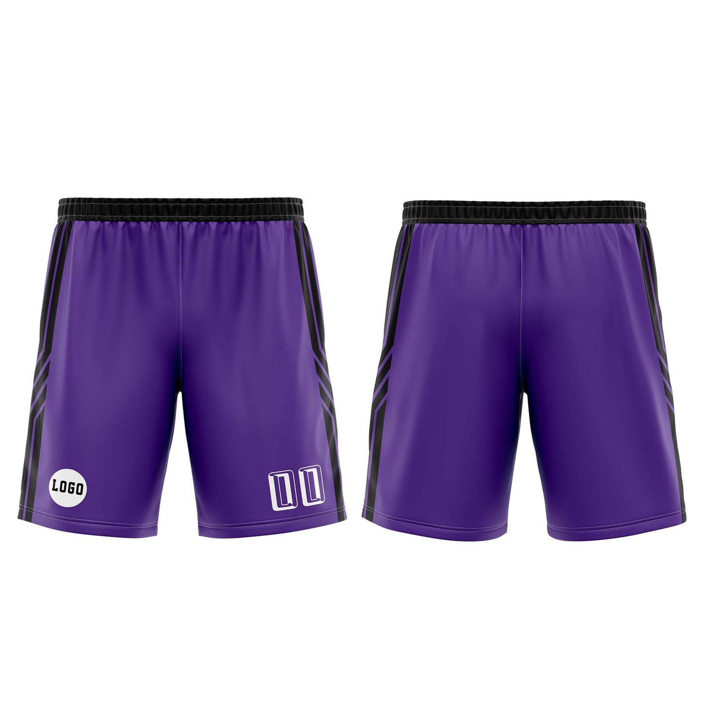 Custom Purple Basketball Jersey Uniform Suit Printed Your Logo Name Number