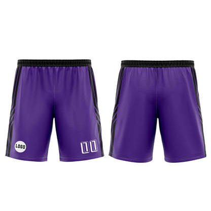 Custom Purple Basketball Jersey Uniform Suit Printed Your Logo Name Number