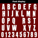 Custom Black Red Basketball Jersey Uniform Suit Printed Your Logo Name Number